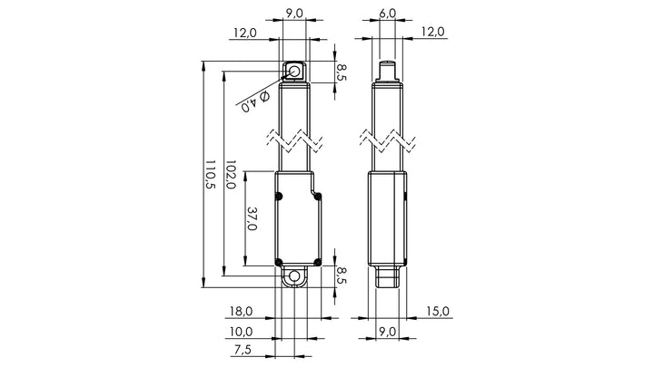 Linear Actuator HLS12-50380