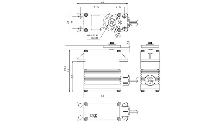 Servo D1005SGT