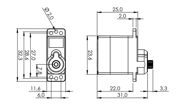Servo D71MH