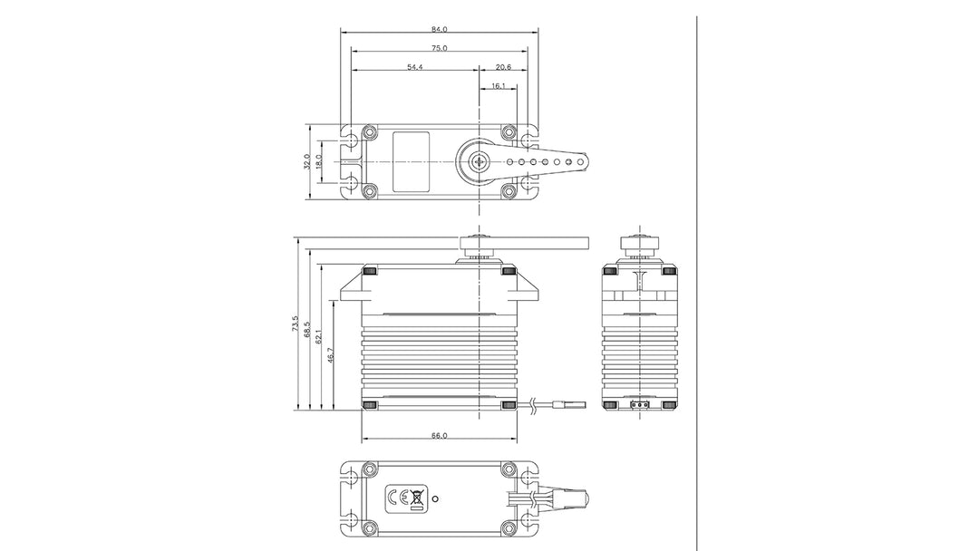 Servo D845WP