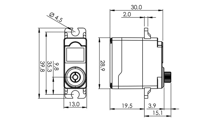 Servo D89MW