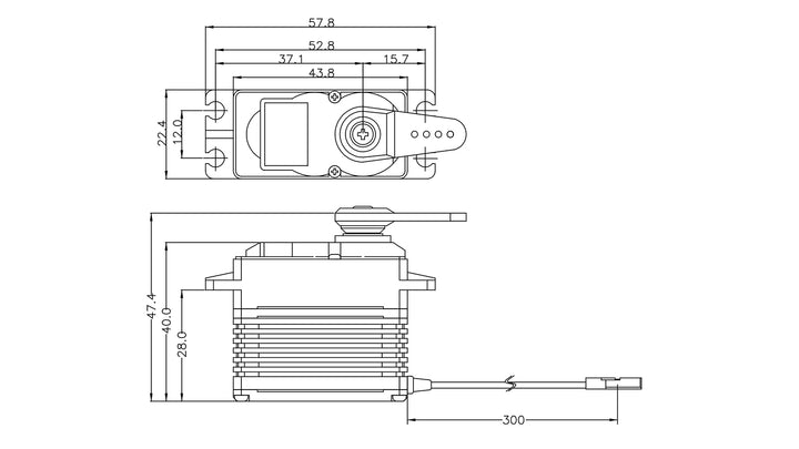 Servo D980TW