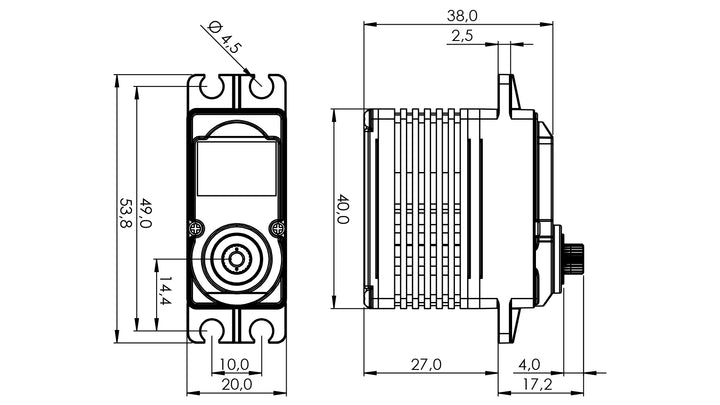 Servo MDB950SW-DroneCAN (AT)