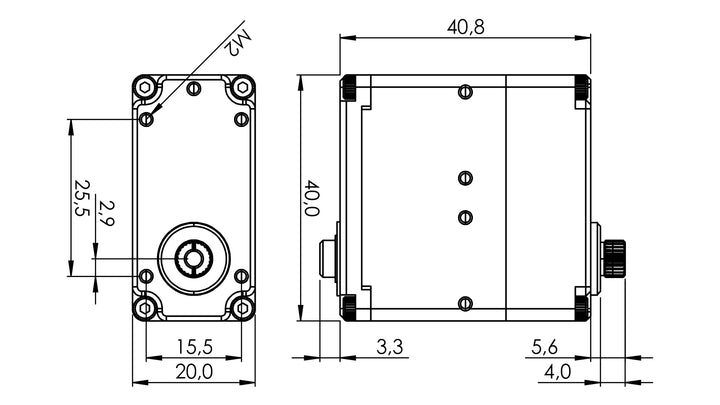 Servo DBX961WP