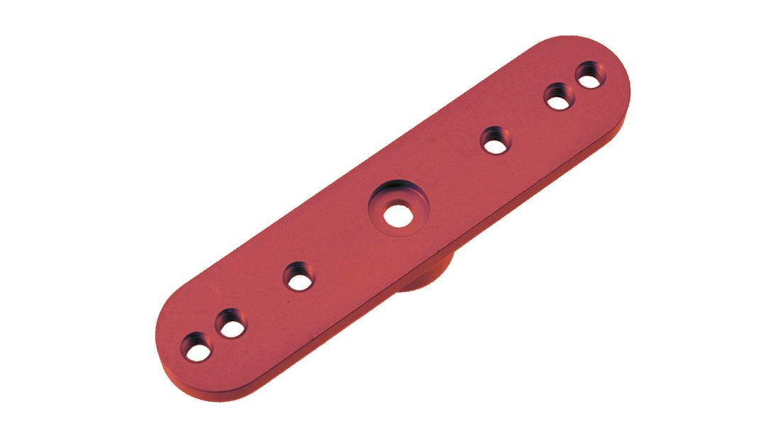 Servo horn metal red two half (Q-MIA15)