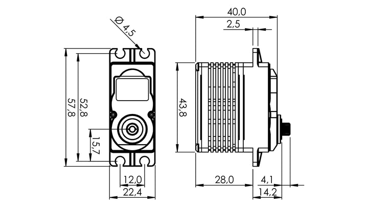 Servo HS-M7990TH