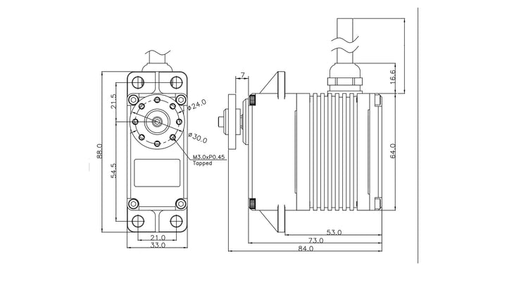 Servo HS-1100WP