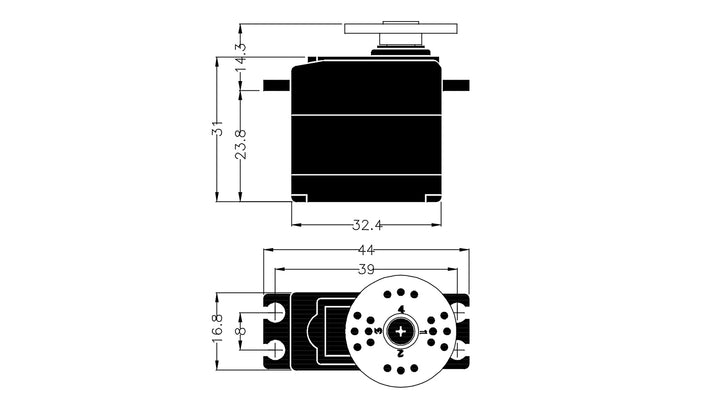 Servo HS-225BB