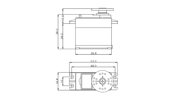 Servo HS-485HB