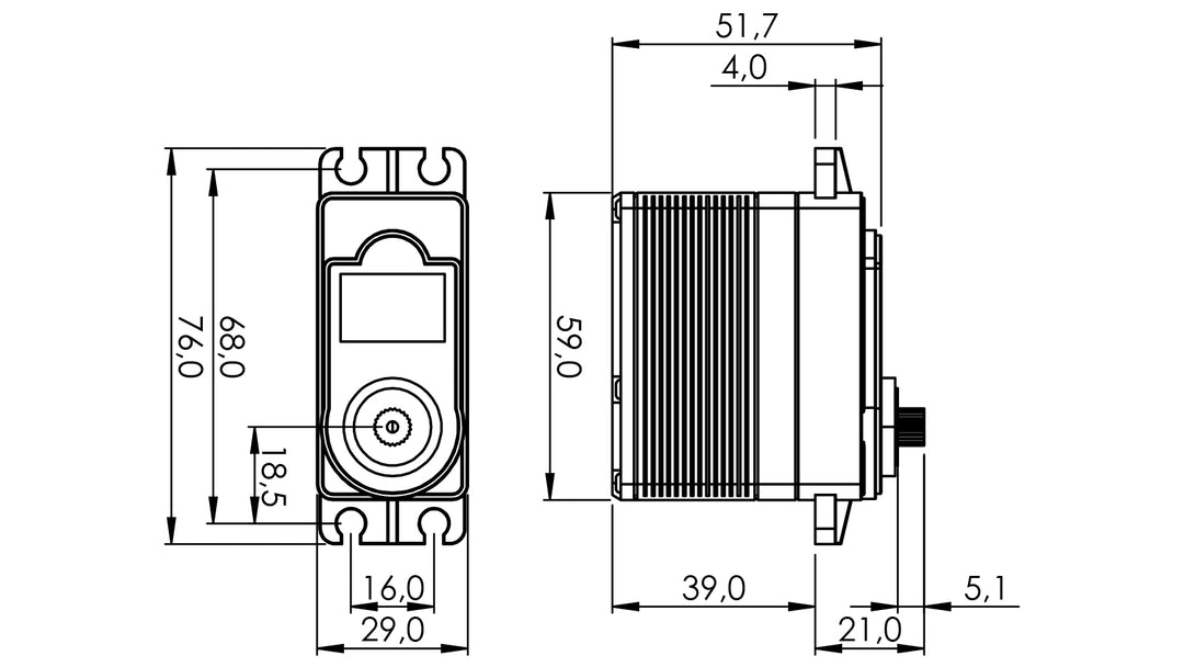Servo HS-5765MH