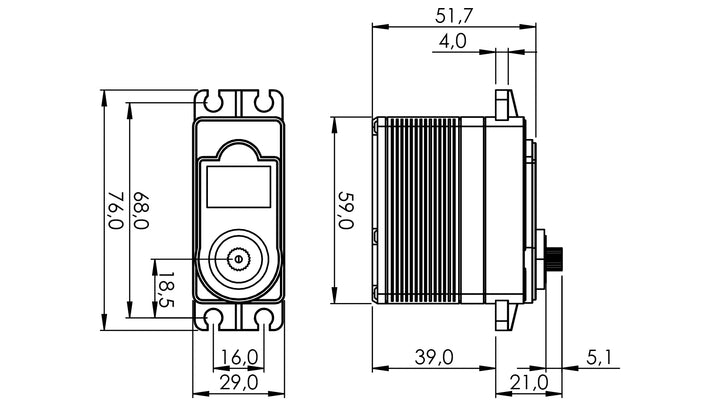 Servo HS-5765MH