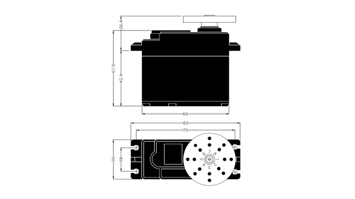 Servo HS-805BB