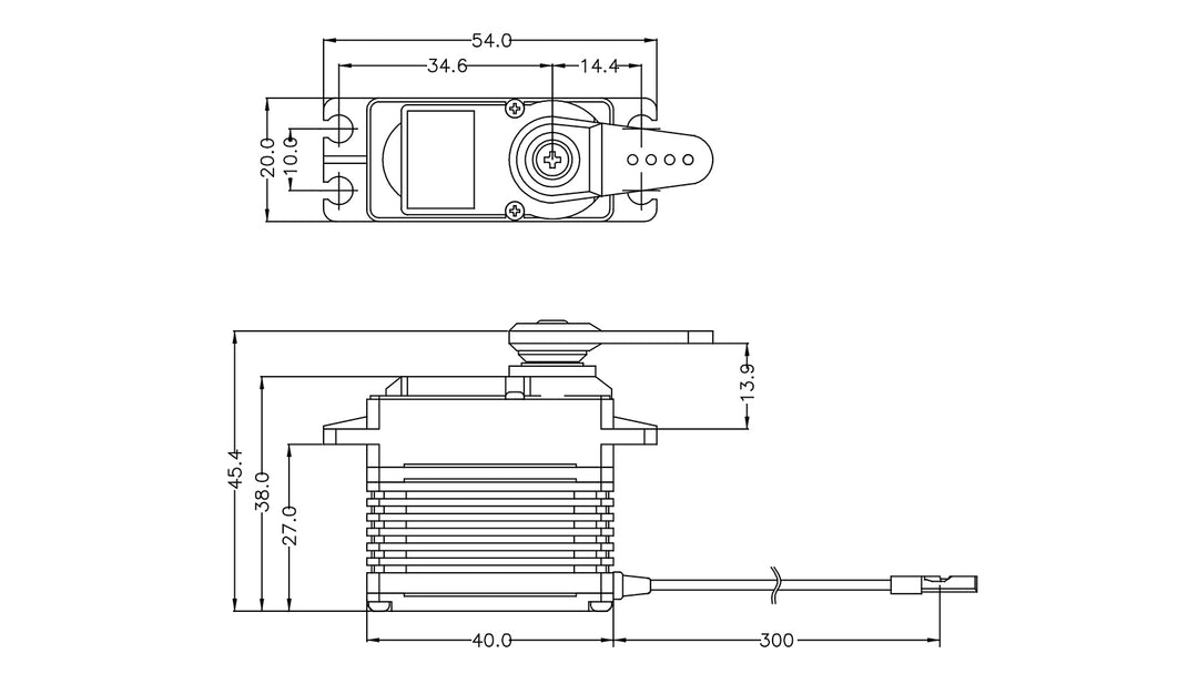 Servo HSB-9360TH (with PAD)