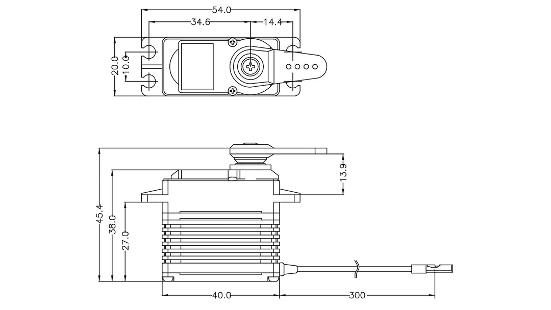 Servo HSB-9370TH (with PAD)