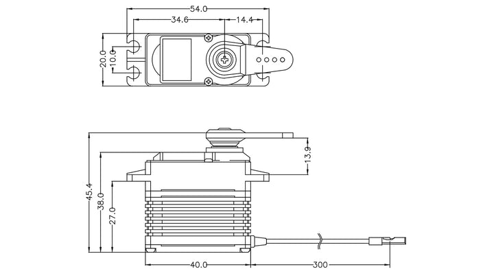 Servo HSB-9370TH (with PAD)