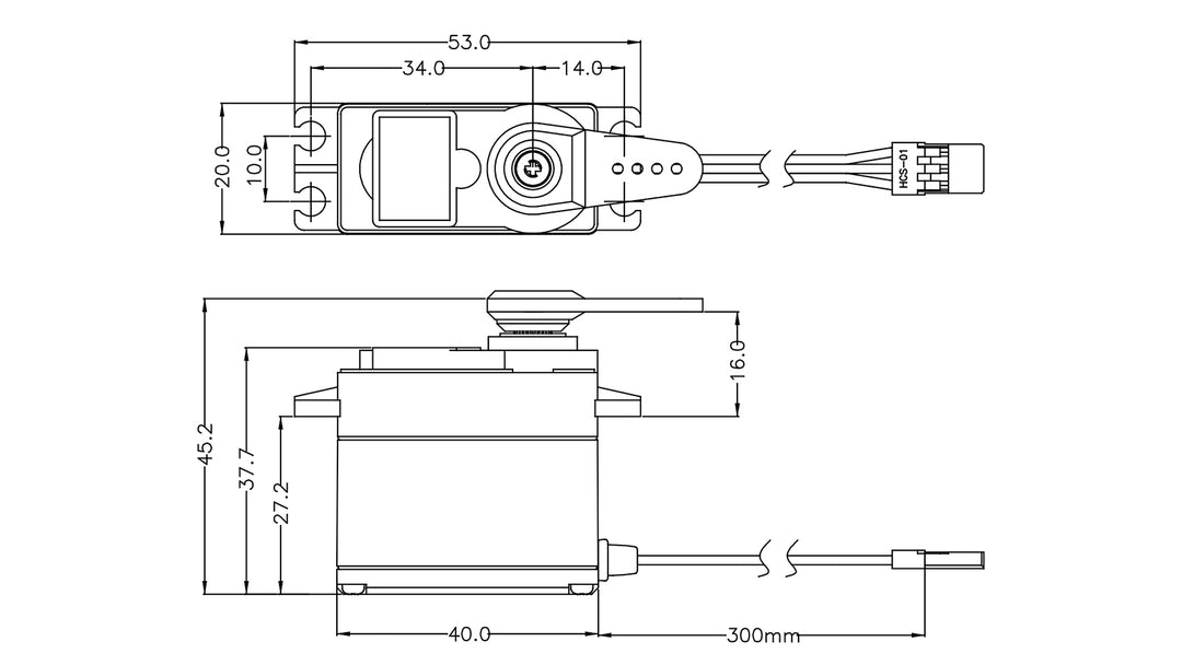 Servo HSB-9465SH (with PAD)