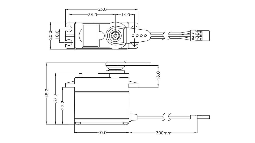 Servo HSB-9485SH (with PAD)