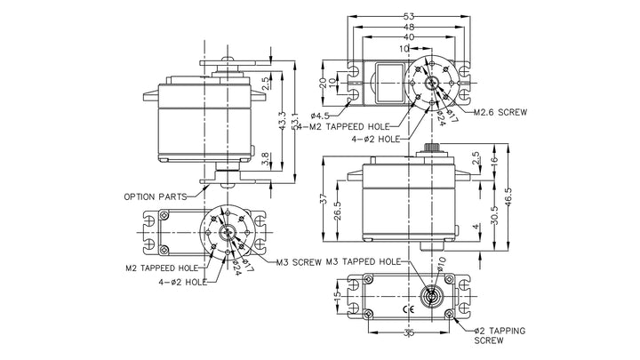 Servo HSR-5980SG