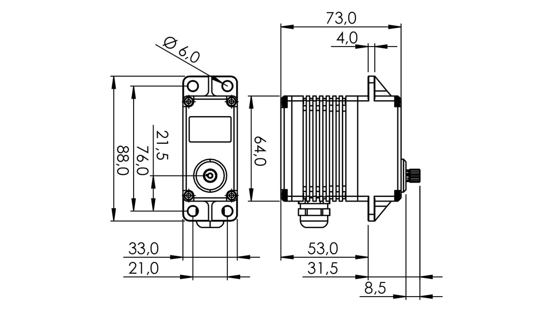 Servo MD1100WP