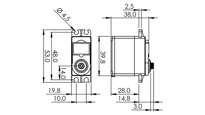 Servo MD485HW