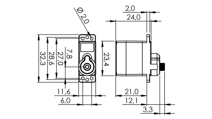 Servo MD65MG-CAN (AT)