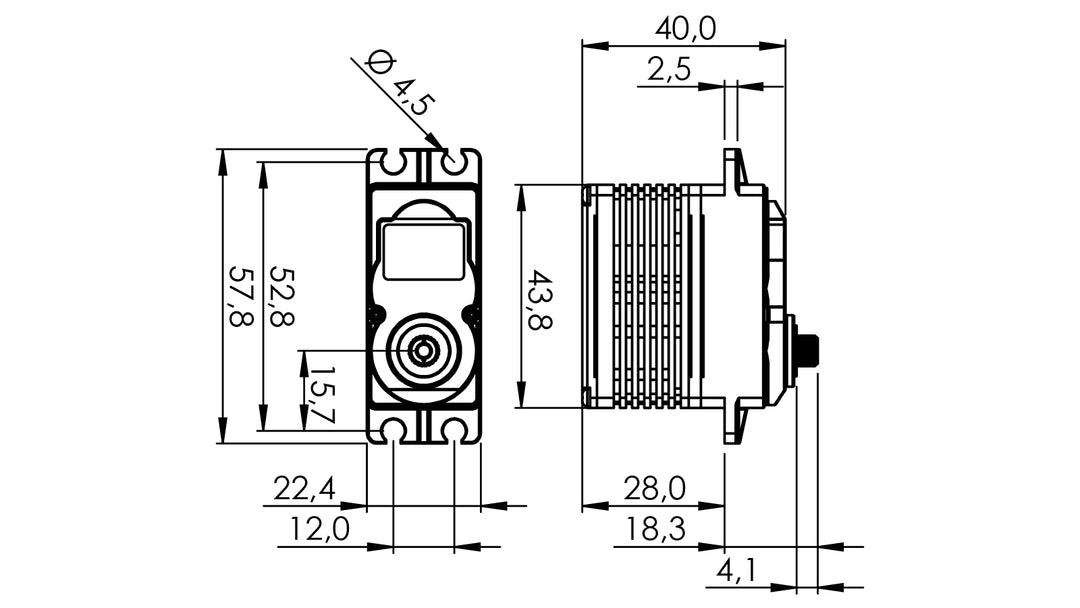 Servo MD980TW-RS485