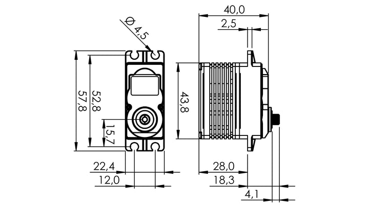 Servo MD980TW-RS485