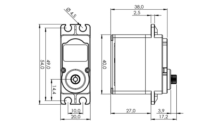 Servo MD981TW