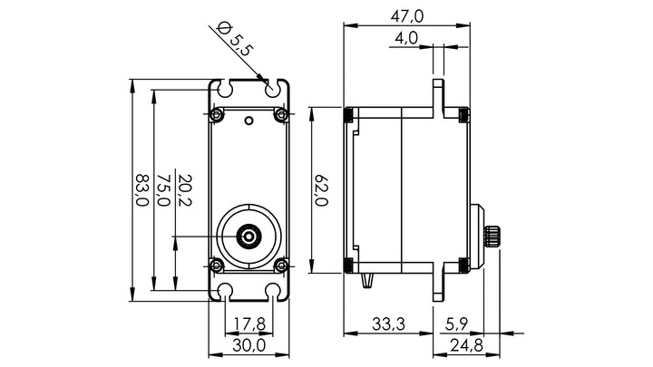 Servo MDB1200WP